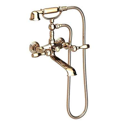 Newport Brass - Exposed Tub & Hand Shower Set - Wall Mount