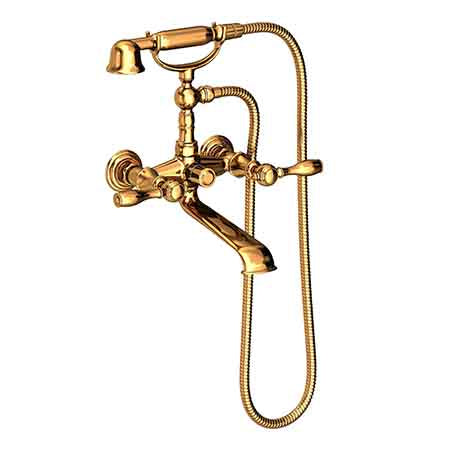 Newport Brass - Exposed Tub & Hand Shower Set - Wall Mount
