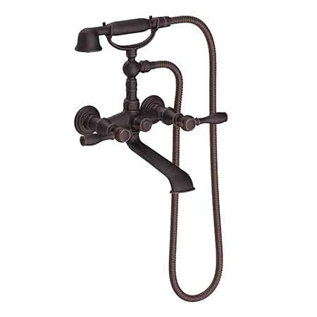 Newport Brass - Exposed Tub & Hand Shower Set - Wall Mount
