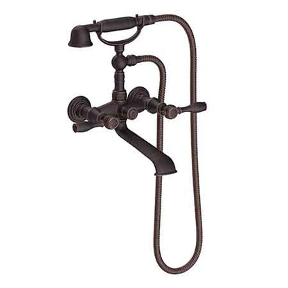 Newport Brass - Exposed Tub & Hand Shower Set - Wall Mount