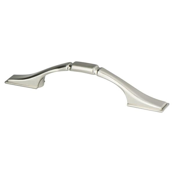 Berenson - Traditional Advantage One 3 inch CC Brushed Nickel Squared End Pull