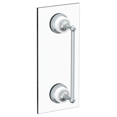 Watermark - Venetian 12 Inch shower door pull/ glass mount towel bar