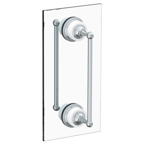 Watermark - Venetian 24 Inch double shower door pull/ glass mount towel bar