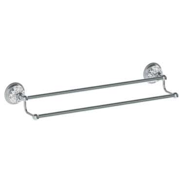 Watermark - Venetian 24 inch Wall Mounted Double Towel Bar