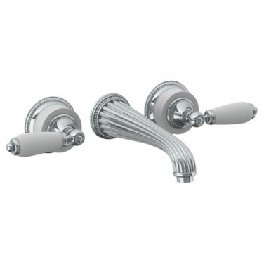Watermark - Venetian Wall Mounted 3 Hole Lavatory Set with 8 1/4 Inch CTC Spout