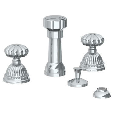 Watermark - Venetian Deck Mounted 4-Hole Bidet