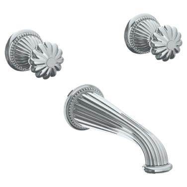 Watermark - Venetian Wall Mounted 3 Hole Bath Set