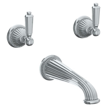 Watermark - Venetian Wall Mounted 3 Hole Bath Set