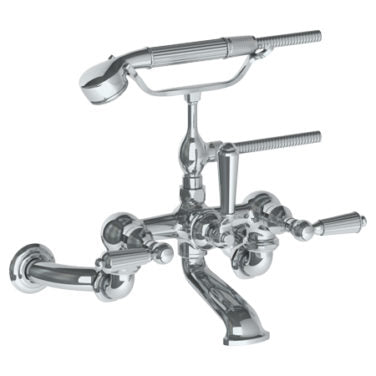 Watermark - Venetian Wall Mounted Exposed Bath Set with Hand Shower