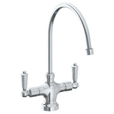 Watermark - Venetian Deck Mounted 1 Hole Kitchen Faucet with 9 3/4 Inch spout