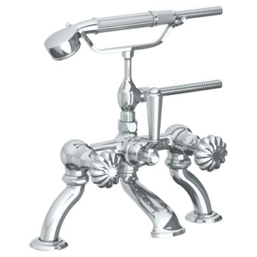 Watermark - Venetian Deck Mounted Exposed Bath Set with Hand Shower