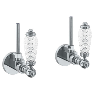 Watermark - Venetian Lavatory Angle Stop Kit -1/2 Inch IPS x 3/8 Inch OD Compression