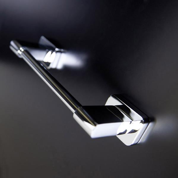 Lacava - Eleganza Wall Mount Towel Bar Made Of Chrome Plated Brass W: 25 3/4 Inch, D: 2 5/8 Inch
