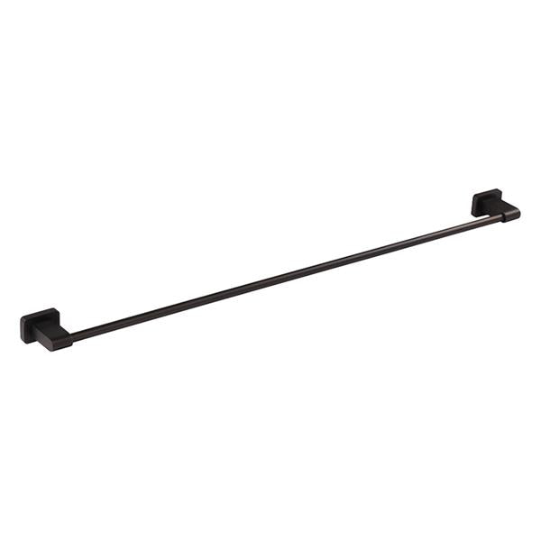 Lacava - Eleganza Wall Mount Towel Bar Made Of Chrome Plated Brass W: 30 7/8 Inch, D: 2 5/8 Inch