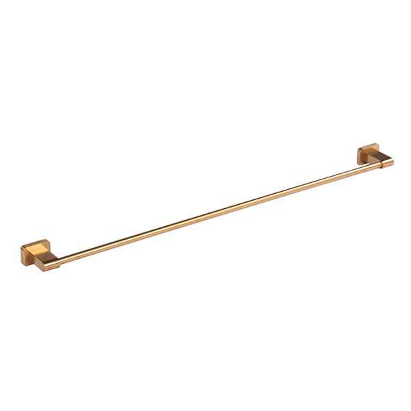 Lacava - Eleganza Wall Mount Towel Bar Made Of Chrome Plated Brass W: 30 7/8 Inch, D: 2 5/8 Inch