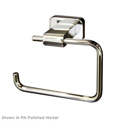 Lacava - Eleganza Wall Mount Toilet Paper Holder Made Of Chrome Plated Brass. W: 5 3/8 Inch, D: 2 5/8 Inch, H: 4 3/8 Inch