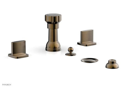 Phylrich - Radi Four Hole Bidet Set - Blade Handles