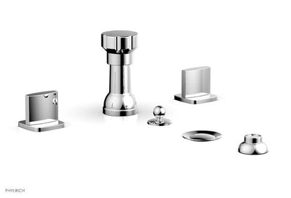 Phylrich - Radi Four Hole Bidet Set - Blade Handles
