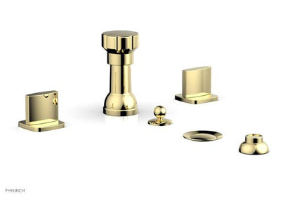 Phylrich - Radi Four Hole Bidet Set - Blade Handles