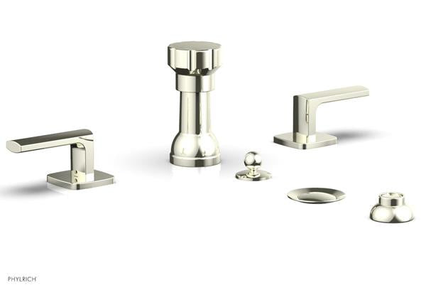 Phylrich - Radi Four Hole Bidet Set - Lever Handles