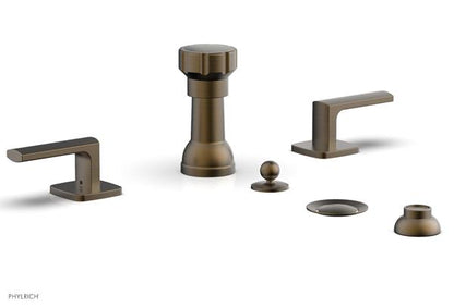 Phylrich - Radi Four Hole Bidet Set - Lever Handles