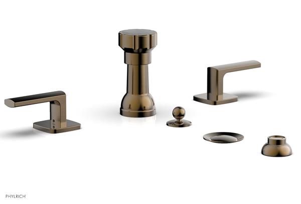 Phylrich - Radi Four Hole Bidet Set - Lever Handles