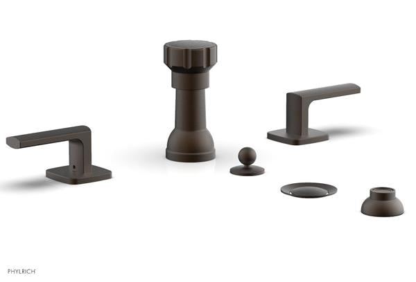 Phylrich - Radi Four Hole Bidet Set - Lever Handles