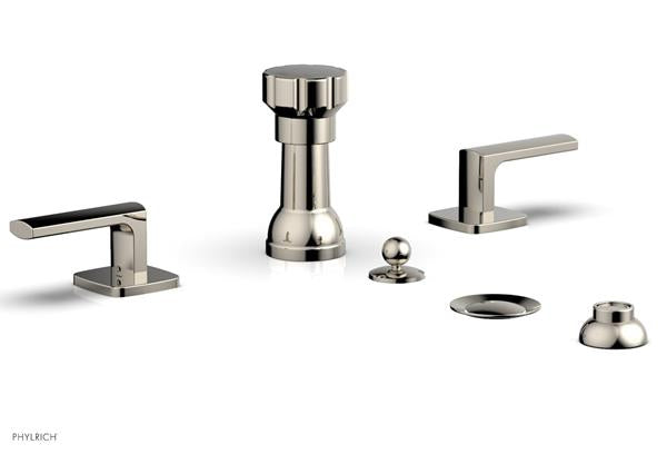 Phylrich - Radi Four Hole Bidet Set - Lever Handles