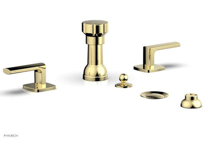 Phylrich - Radi Four Hole Bidet Set - Lever Handles