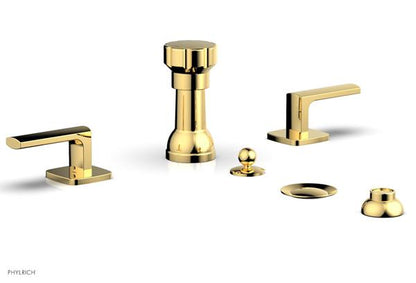 Phylrich - Radi Four Hole Bidet Set - Lever Handles