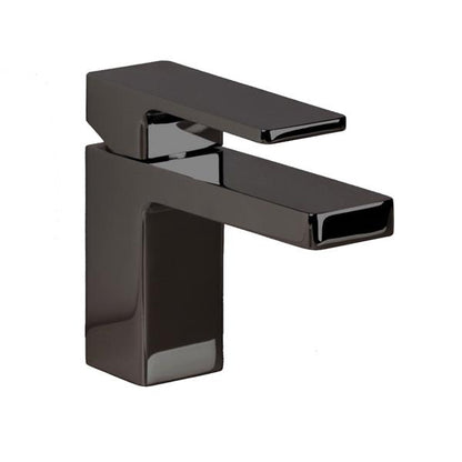 Lacava - Eleganza Deck Mount Single Hole Faucet With Lever Handle Pop Up Drain Included Spout: 4 7/8 Inch, H: 5 1/4 Inch