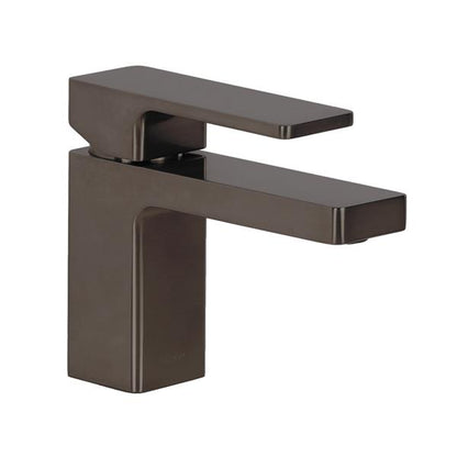 Lacava - Eleganza Deck Mount Single Hole Faucet With Lever Handle Pop Up Drain Included Spout: 4 7/8 Inch, H: 5 1/4 Inch