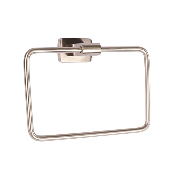 Lacava - Eleganza Wall Mount Towel Ring Made Of Chrome Plated Brass W: 7 1/2 Inch, D: 2 5/8 Inch, H: 5 1/2 Inch