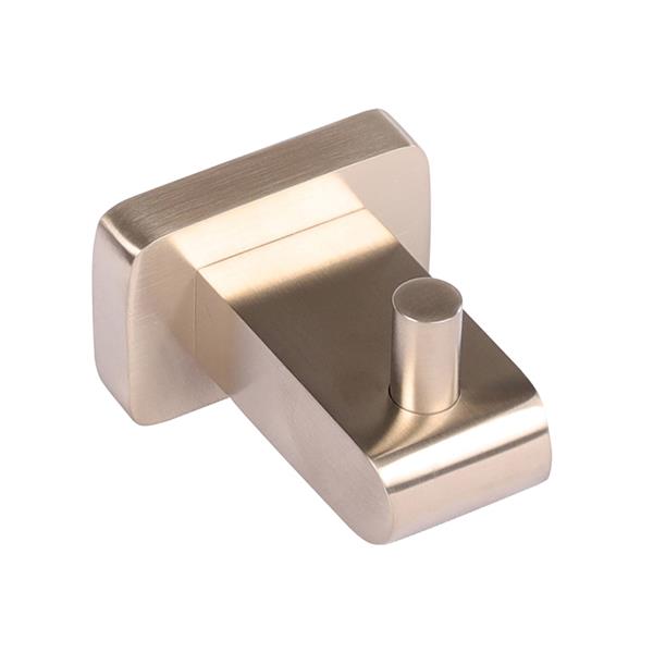 Lacava - Eleganza Wall Mount Robe Hook Made Of Chrome Plated Brass W: 2 1/8 Inch, D 2 5/8 Inch, H: 1 3/8 Inch