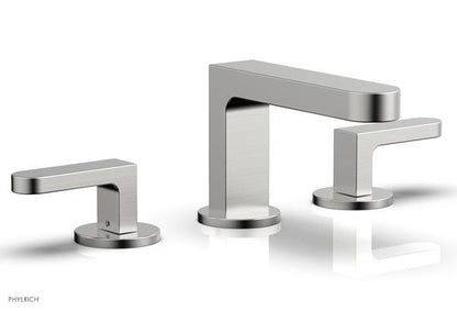 Phylrich - Rond Widespread Faucet Low Spout - Blade Handles