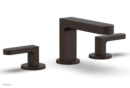 Phylrich - Rond Widespread Faucet Low Spout - Blade Handles