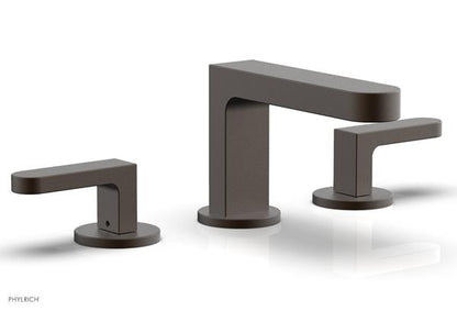 Phylrich - Rond Widespread Faucet Low Spout - Blade Handles