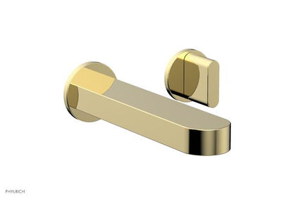 Phylrich - Rond Single Handle Wall Lavatory Set - Blade Handle