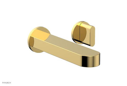 Phylrich - Rond Single Handle Wall Lavatory Set - Blade Handle