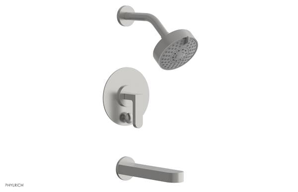 Phylrich - Rond Pressure Balance Tub and Shower Set - Lever Handle