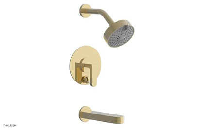 Phylrich - Rond Pressure Balance Tub and Shower Set - Lever Handle