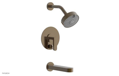 Phylrich - Rond Pressure Balance Tub and Shower Set - Lever Handle