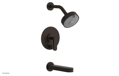 Phylrich - Rond Pressure Balance Tub and Shower Set - Lever Handle