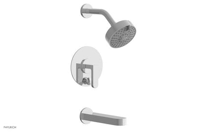 Phylrich - Rond Pressure Balance Tub and Shower Set - Lever Handle