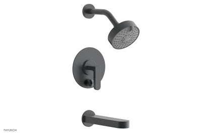 Phylrich - Rond Pressure Balance Tub and Shower Set - Lever Handle