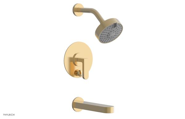 Phylrich - Rond Pressure Balance Tub and Shower Set - Lever Handle