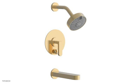 Phylrich - Rond Pressure Balance Tub and Shower Set - Lever Handle