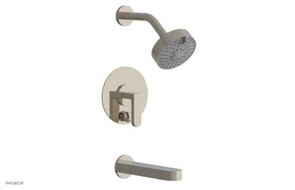 Phylrich - Rond Pressure Balance Tub and Shower Set - Lever Handle