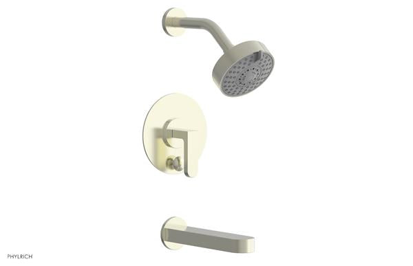 Phylrich - Rond Pressure Balance Tub and Shower Set - Lever Handle