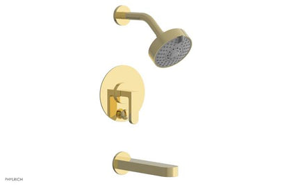Phylrich - Rond Pressure Balance Tub and Shower Set - Lever Handle